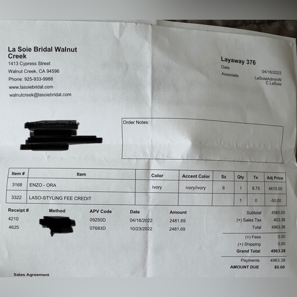 Enzoani Wedding Dress - Picture 11 of 11